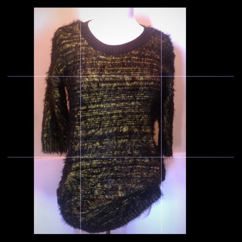 Lark Tunic Black/Mustard SZS W 2 pockets